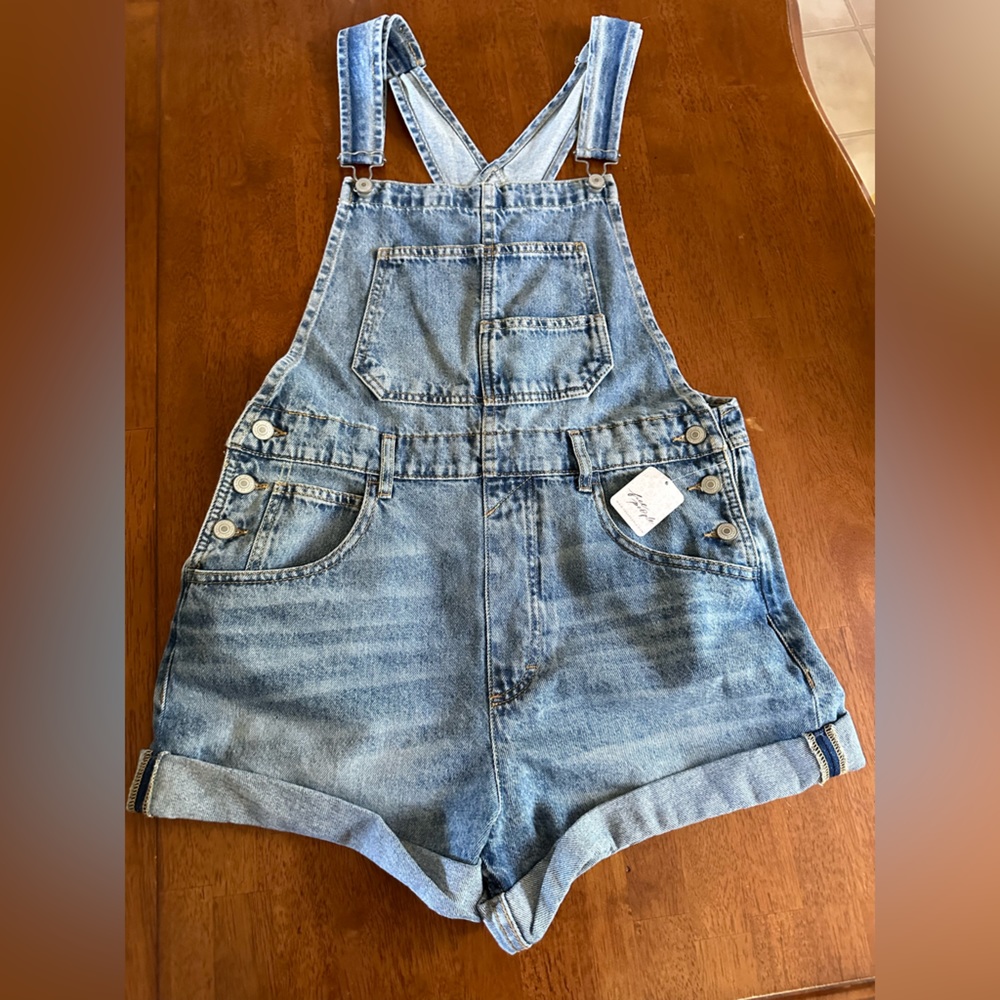 Free People overall shorts